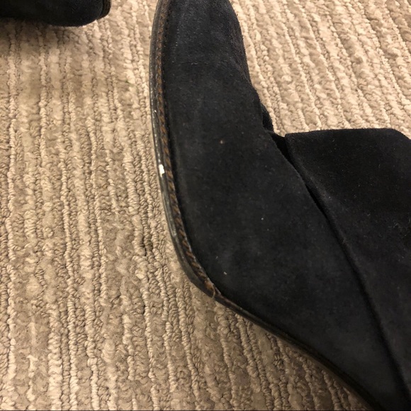 Delman Nancy Suede Knee Boots - Picture 4 of 5